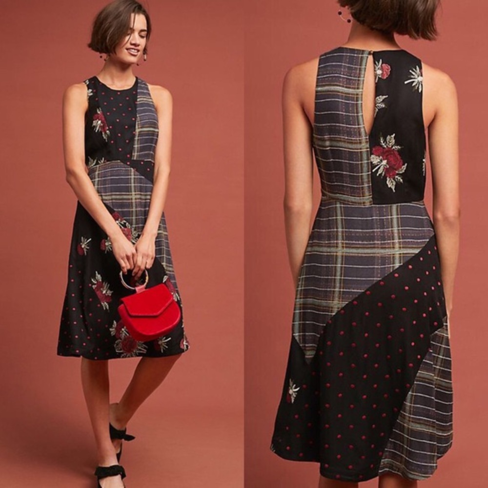 Maeve Anthropologie vintage inspired Alva dress